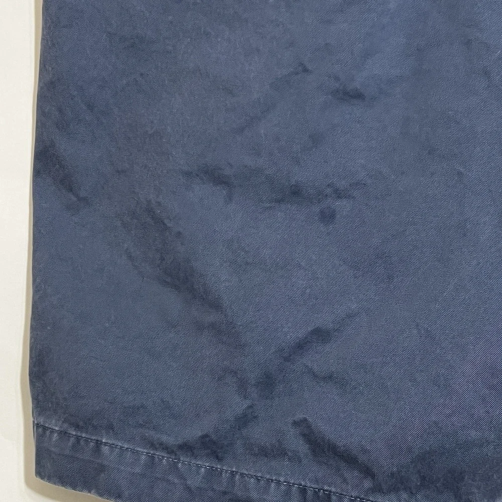 Tommy Hilfiger Flat Front Summer Chino Casual Shorts Faded Ink Blue Men Size 38